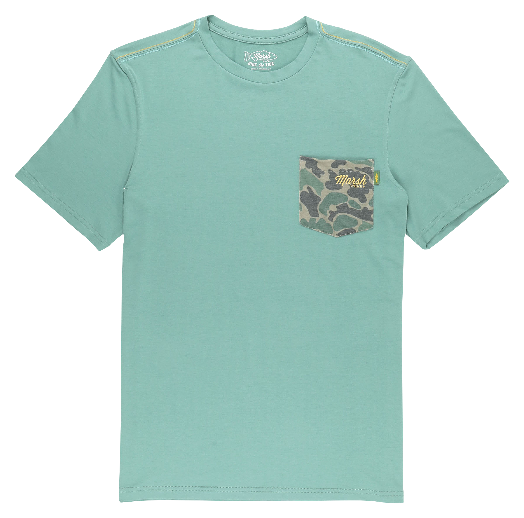 Marsh Wear Mallard Camo Pocket Pamlico Short-Sleeve T-Shirt for Men ...